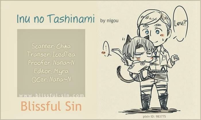Inu no Tashinami - Attack on Tintan DJ (Oneshot) - Trang 4