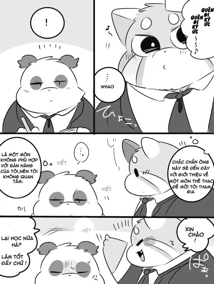 Lần đầu gặp mặt nhau giữa Mr. Reppapa và Panda Papa - Trang 4
