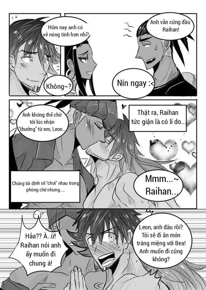 [Hai manga] Bí mật của Raihan và Leon III - Trang 4
