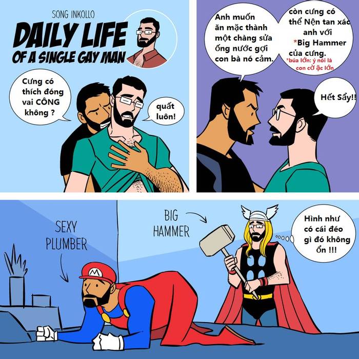 Daily life of a single gay men(dịch)2 - Trang 5