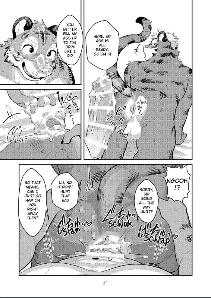 [Zerozero (Uro)] First time in the Tiger’s ‘Den’ [Eng] - Trang 20