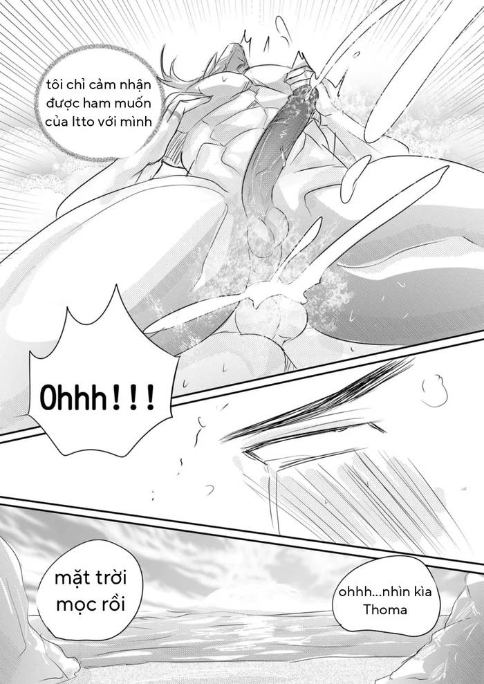 [Hai manga] Thoma & Itto Beach Chapter 1 – Genshin Impact dj  - Trang 57