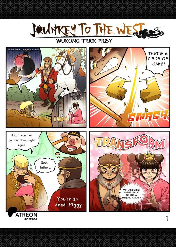 [Desfrog] Journey to the West Wukong tricks Pigsy [Eng] - Trang 2