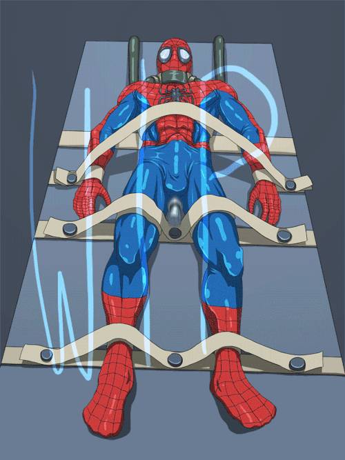 Spiderman yaoi&bondage gif - Trang 4