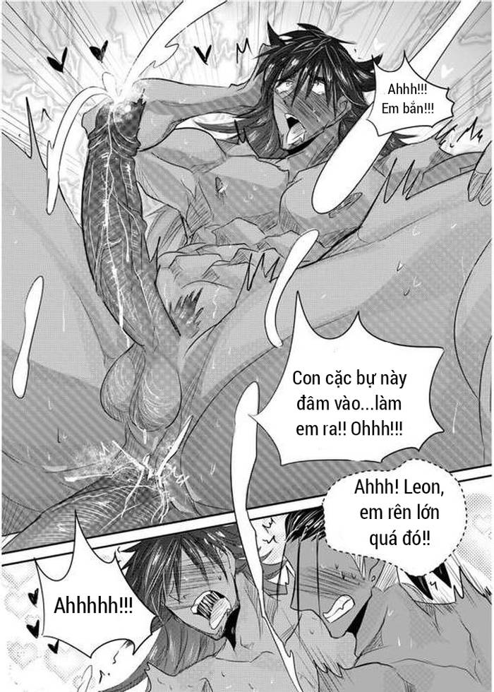 [Hai manga] Bí mật của Raihan và Leon III - Trang 42