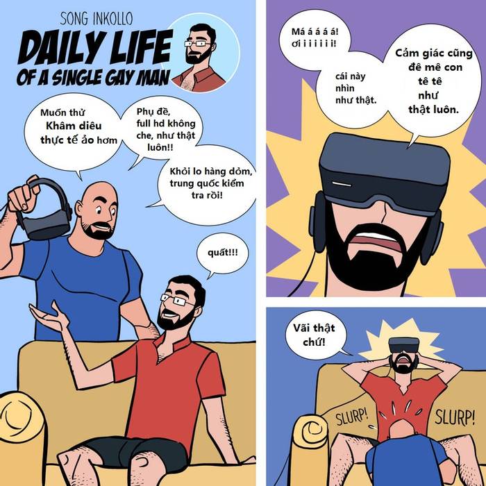 Daily life of a single gay men(dịch)2 - Trang 4