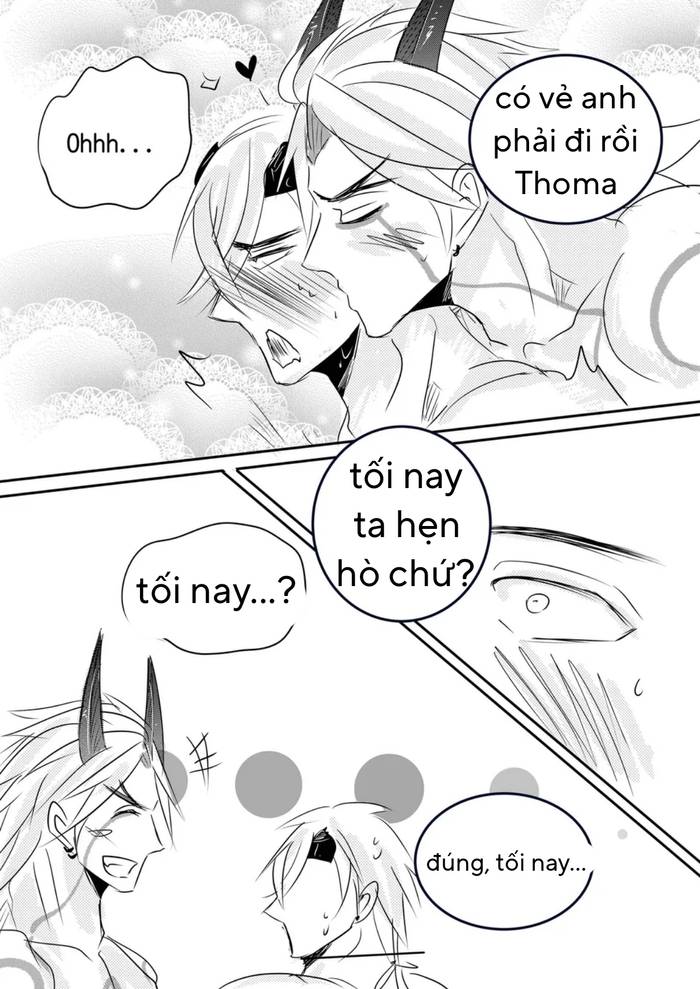 [Hai manga] Thoma & Itto Beach Chapter 1 – Genshin Impact dj  - Trang 60