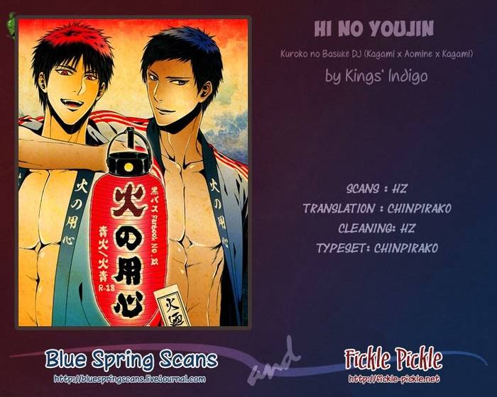 Hi no Youjin- Kuroko no Basket DJ - Trang 27