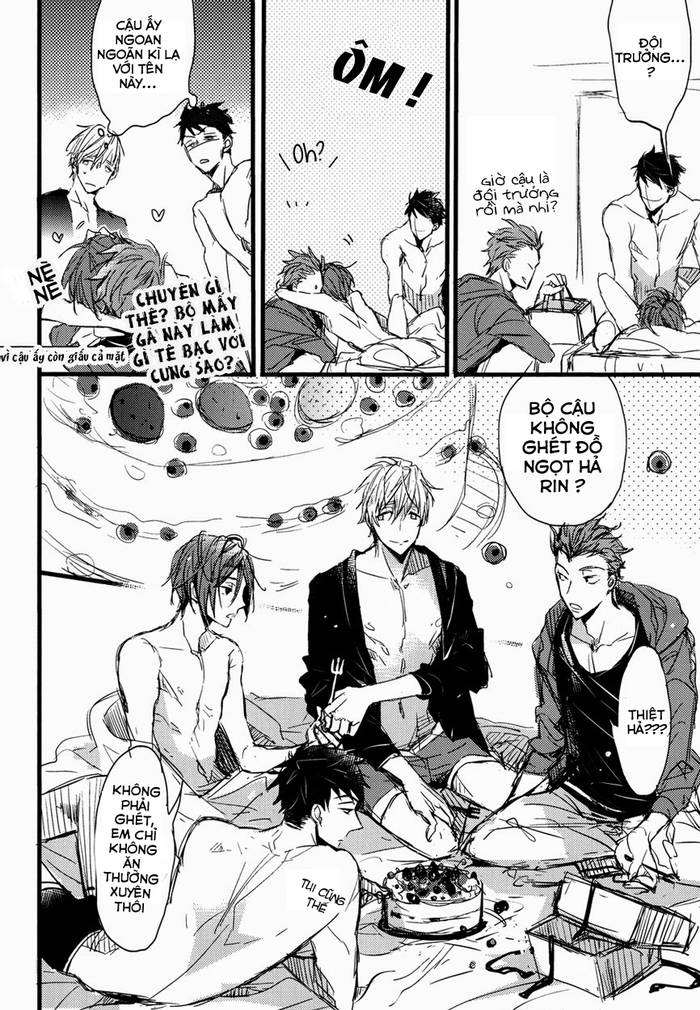 [ FREE ! Dj ] Tất cả là lỗi của cậu vì quá dễ thương như thế (  Sousuke + Makoto + Mikoshiba x Rin ) - Trang 29