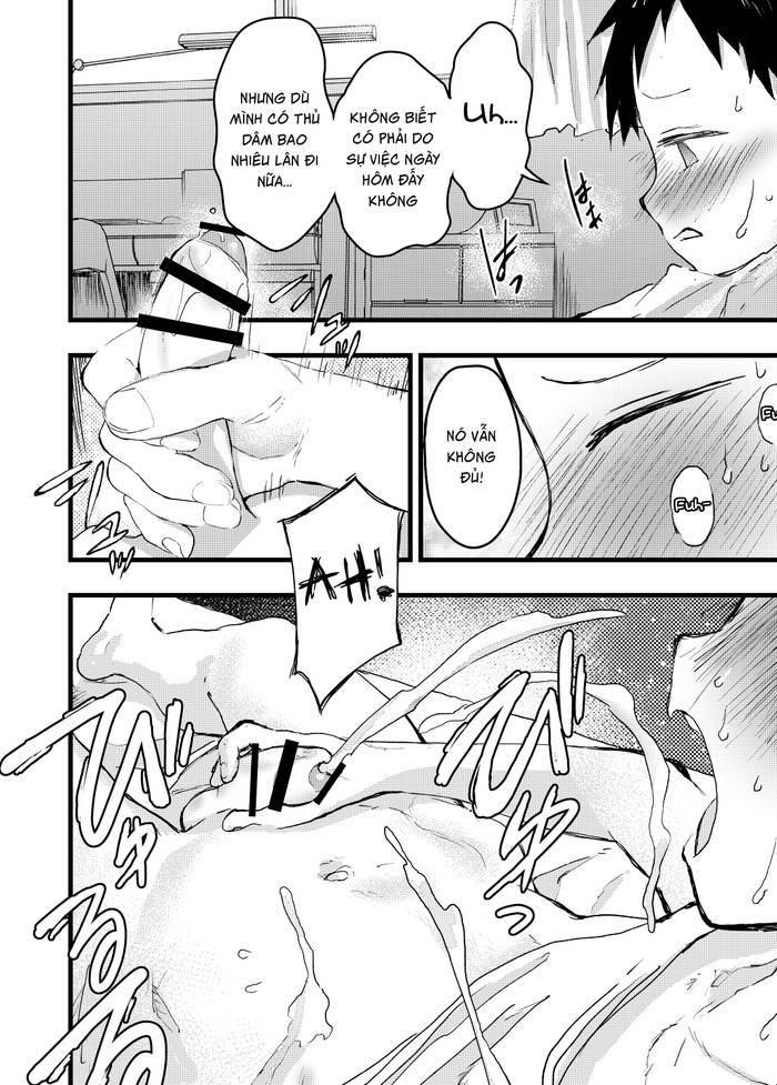 Một cậu bé bị hiếp dâm và rơi vào trạng thái khoái cảm (Rape Sarete Kairaku Ochi Chikan ni Goukan Sareta Shounen) - Trang 17