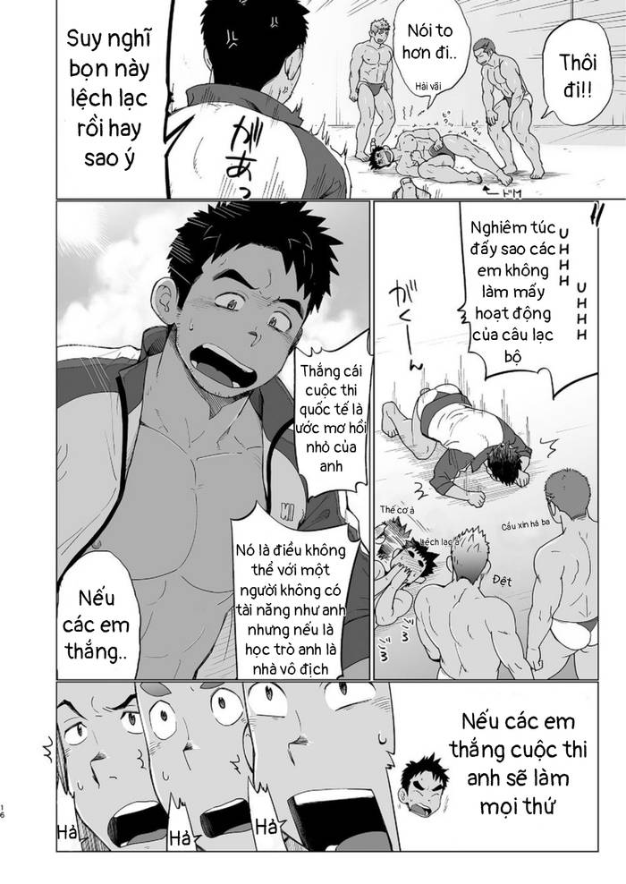[Donkudenpa Jushintei (Kobucha)] Tại sao huấn luyện viên lại chuẩn gu mình thế (phần1) [VN] - Trang 14