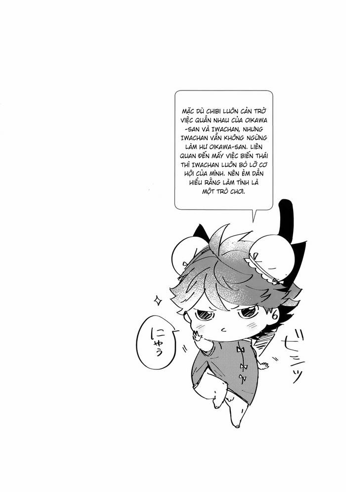 [Rototika (Kamishi Yue)] Tớ muốn trở thành bé mèo của riêng Iwa-chan! 7 - Haikyuu!! dj - Trang 11