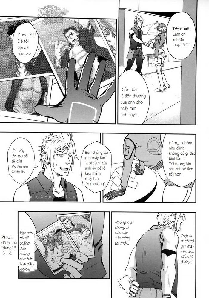  Final Fantasy XV dj - câu chuyện về anh chàng Gladiolus. - Trang 31