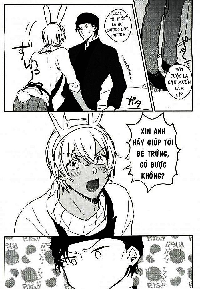 Akai x Amuro - Tập 13 - Trứng Thỏ Phục Sinh - Detective Conan Doujinshi - Trang 9