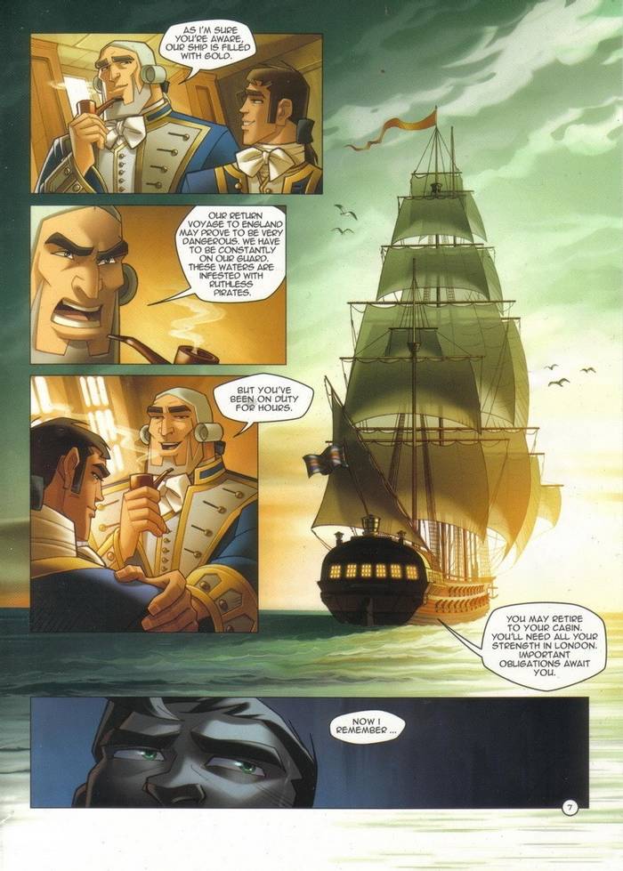Thuyền trưởng Black Wade: Yêu cuồng si - Trang 8
