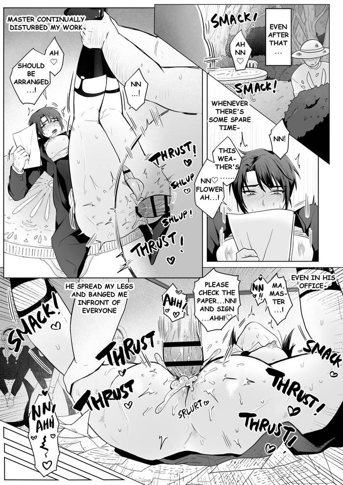 [Namakoinu] Junjin no Koto ga Daikirai na Shutsuji no Nukari no Nai Seishori Gyoumu Perfect Sexual Assistant of Butler Who Detest the Master [English] - Trang 19