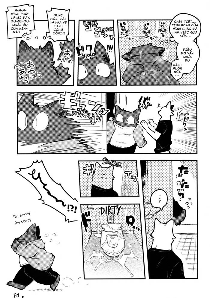 [Rubber Cup Boys (INAX)] Nekoda-kun in the toilet!!!! [VN] - Trang 16