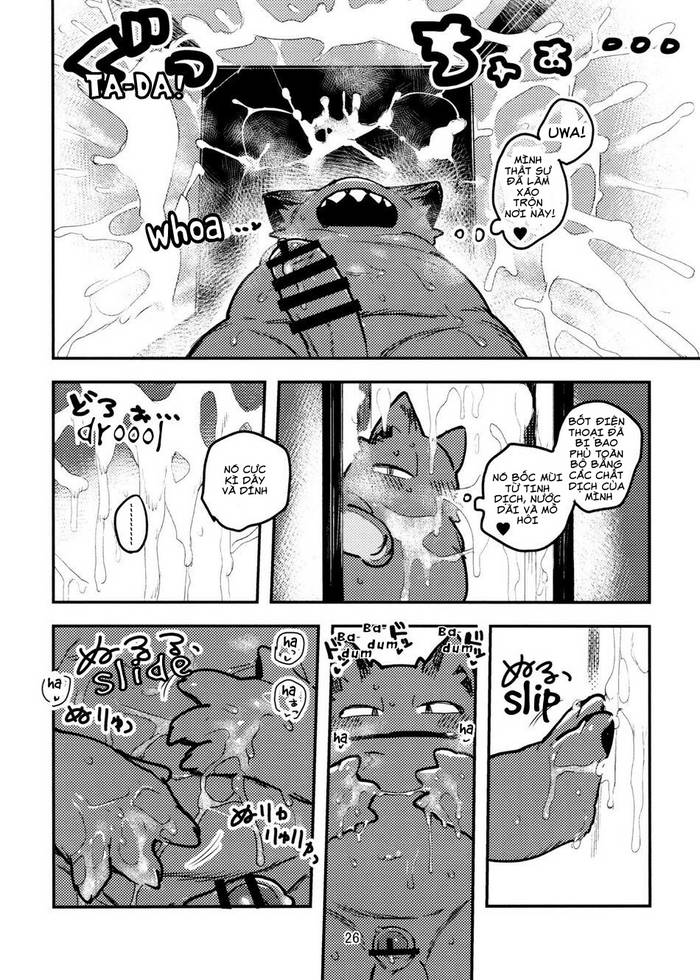 [Rubber Cup Boys (INAX)] Nekoda-kun at the phone box!!!! [VN] - Trang 26