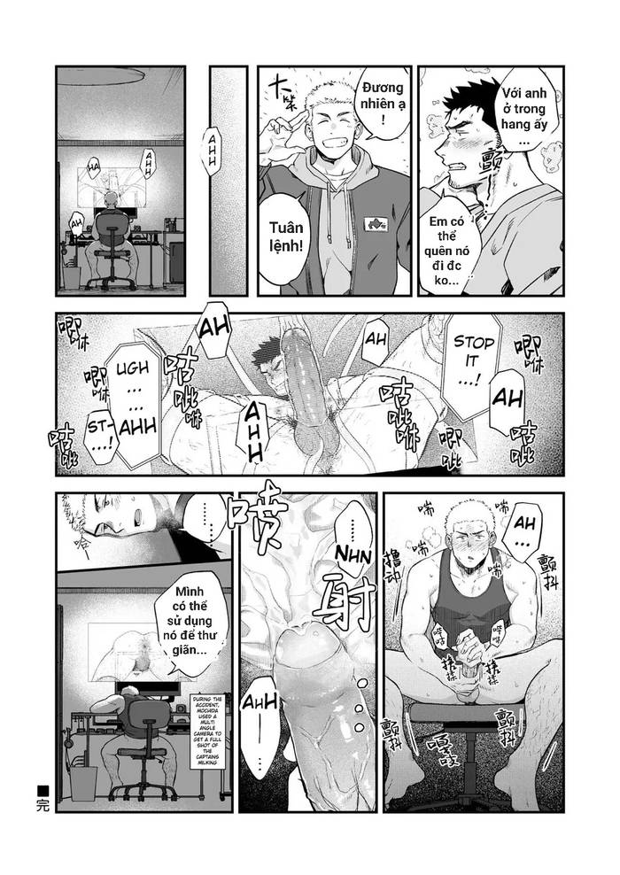 Buka no Mae de Shokushu ni Moteasobareru Otoko no Manga - Trang 36