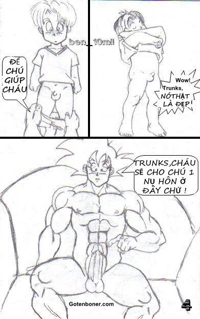 Truyện ngắn Dragonball : Goku x Kid Trunks - Trang 5