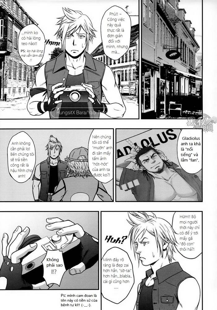  Final Fantasy XV dj - câu chuyện về anh chàng Gladiolus. - Trang 25