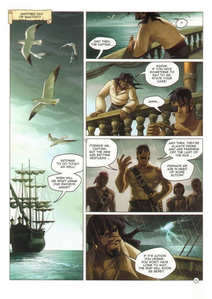 Thuyền trưởng Black Wade: Yêu cuồng si - Trang 32