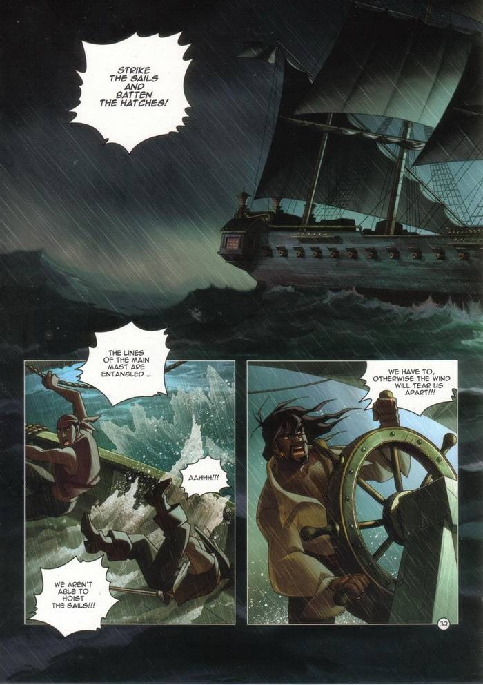 Thuyền trưởng Black Wade: Yêu cuồng si - Trang 33