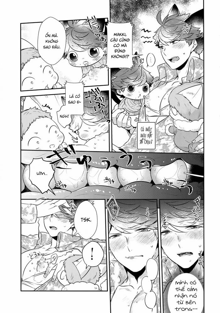 [Rototika (Kamishi Yue)] Tớ muốn trở thành bé mèo của riêng Iwa-chan! 7 - Haikyuu!! dj - Trang 22