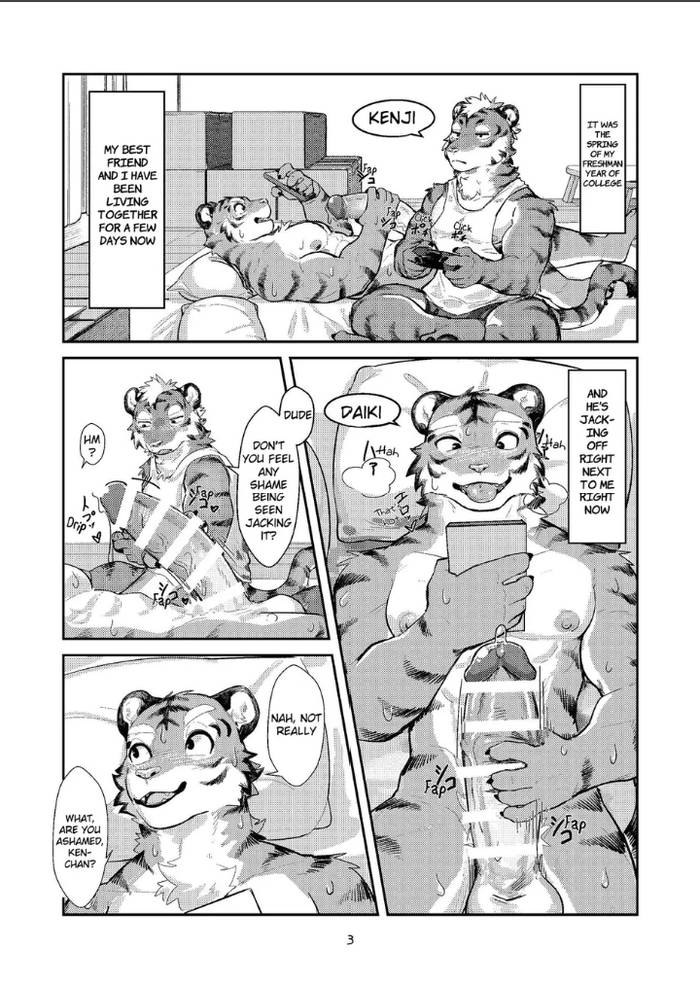 [Zerozero (Uro)] First time in the Tiger’s ‘Den’ [Eng] - Trang 2