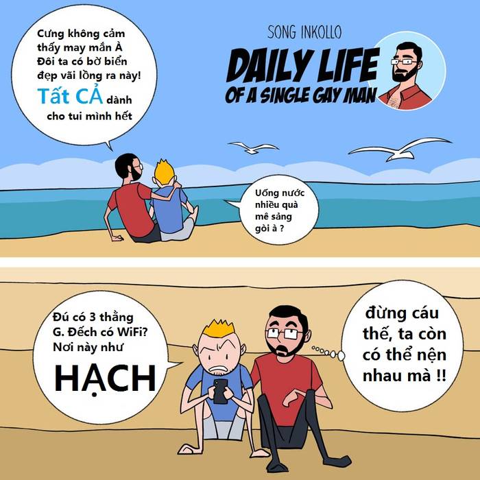 Daily life of a single gay men(dịch)2 - Trang 6