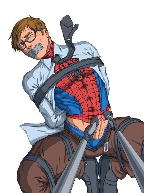 Spiderman yaoi bondage - Trang 8