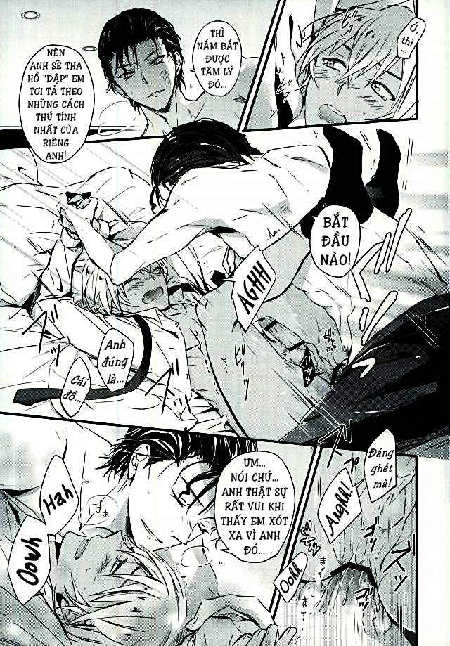 Akai x Amuro - Tập 12 - Cứ Đánh Anh Đi! - Detective Conan Doujinshi - Trang 17