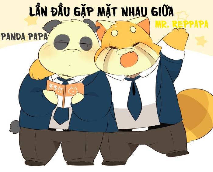Lần đầu gặp mặt nhau giữa Mr. Reppapa và Panda Papa - Trang 2
