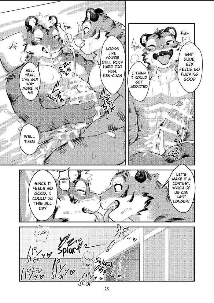 [Zerozero (Uro)] First time in the Tiger’s ‘Den’ [Eng] - Trang 24