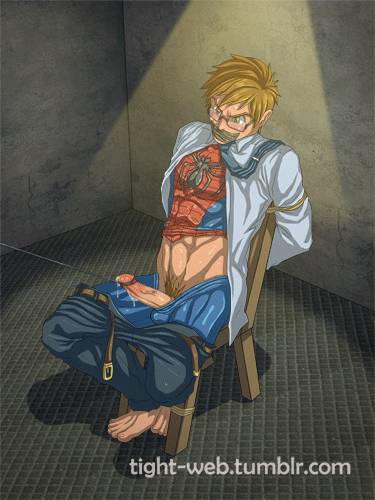 Spiderman yaoi&bondage gif - Trang 9