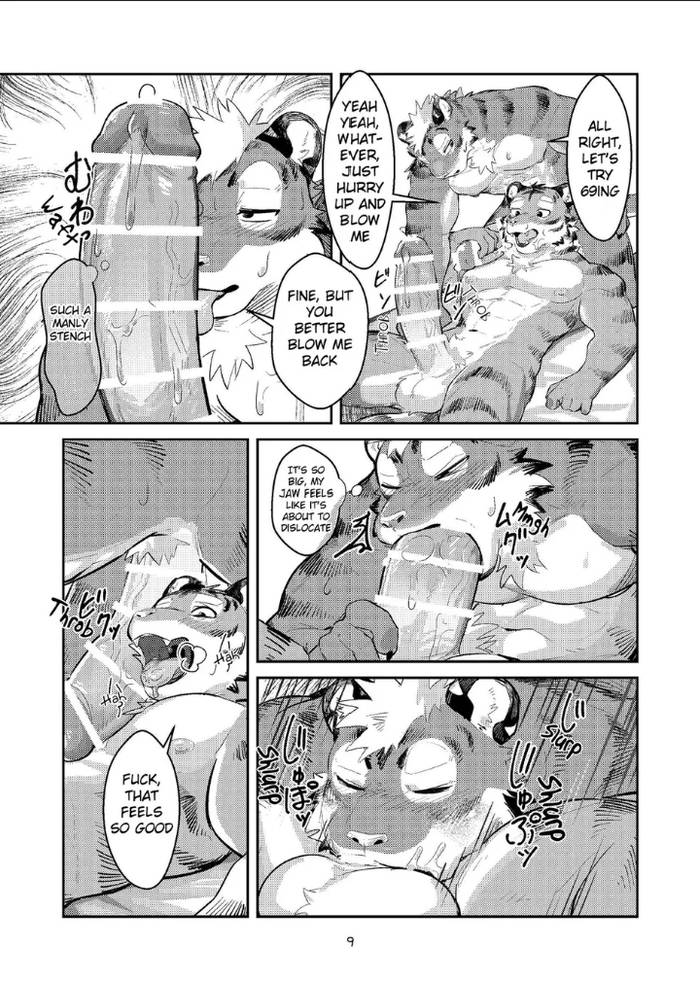 [Zerozero (Uro)] First time in the Tiger’s ‘Den’ [Eng] - Trang 8