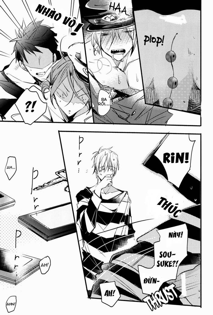 [ FREE ! Dj ] Tất cả là lỗi của cậu vì quá dễ thương như thế (  Sousuke + Makoto + Mikoshiba x Rin ) - Trang 26