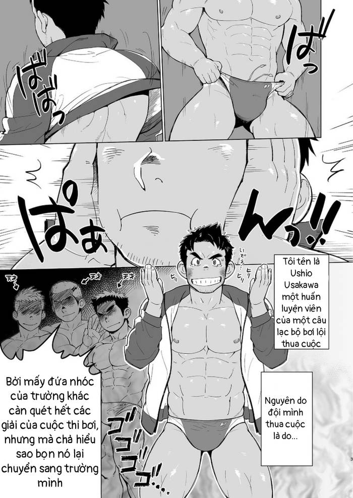 [Donkudenpa Jushintei (Kobucha)] Tại sao huấn luyện viên lại chuẩn gu mình thế (phần1) [VN] - Trang 2