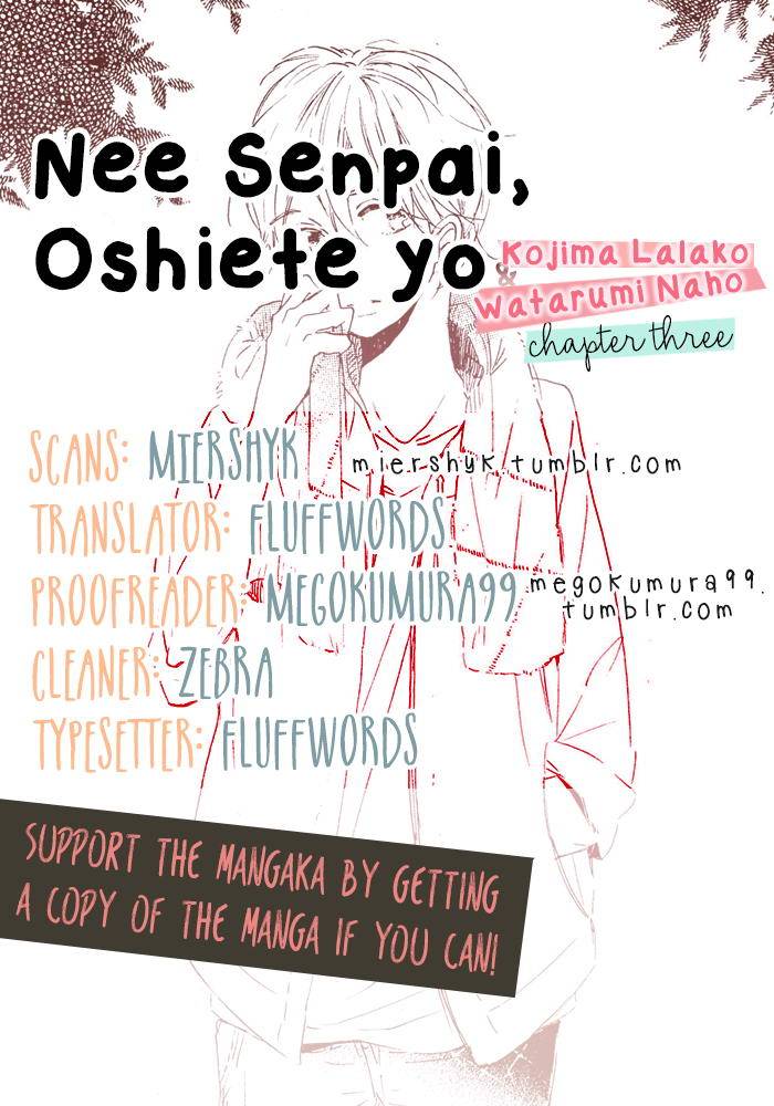 Nee senpai, Oshiete yo - Chương 003 - Trang 2
