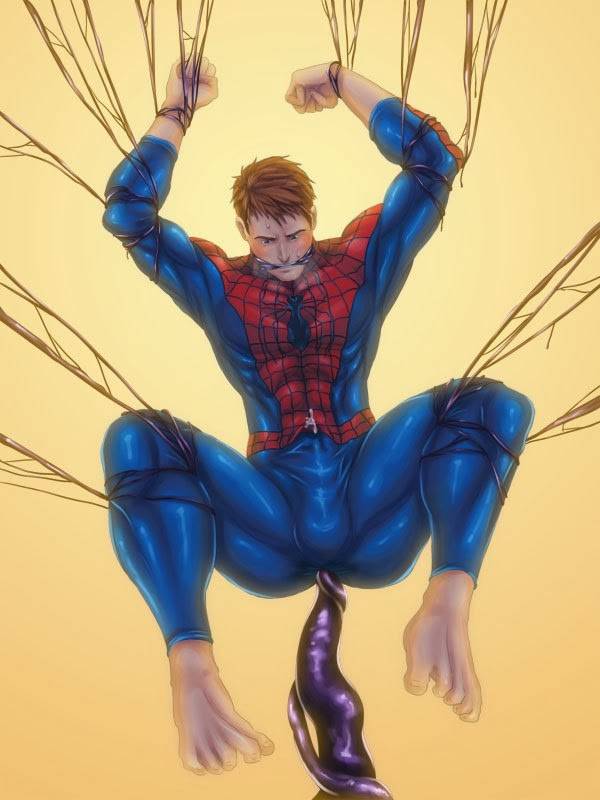 Spiderman yaoi bondage - Trang 20