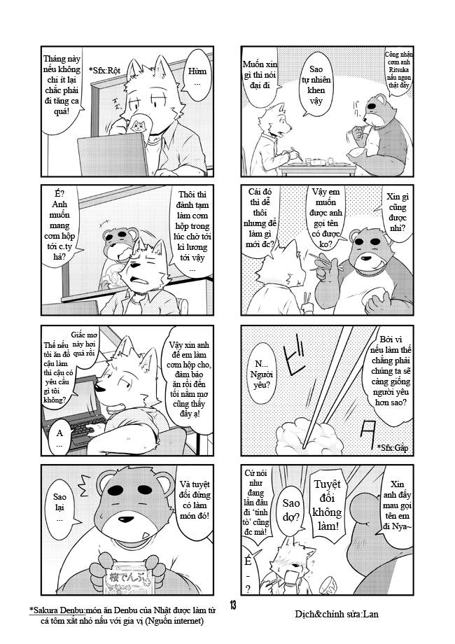 Chó&gấu(イヌとクマ) - Trang 13