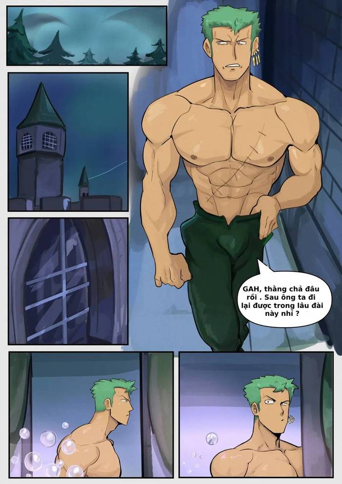 Zoro X Mihawk - Trang 1