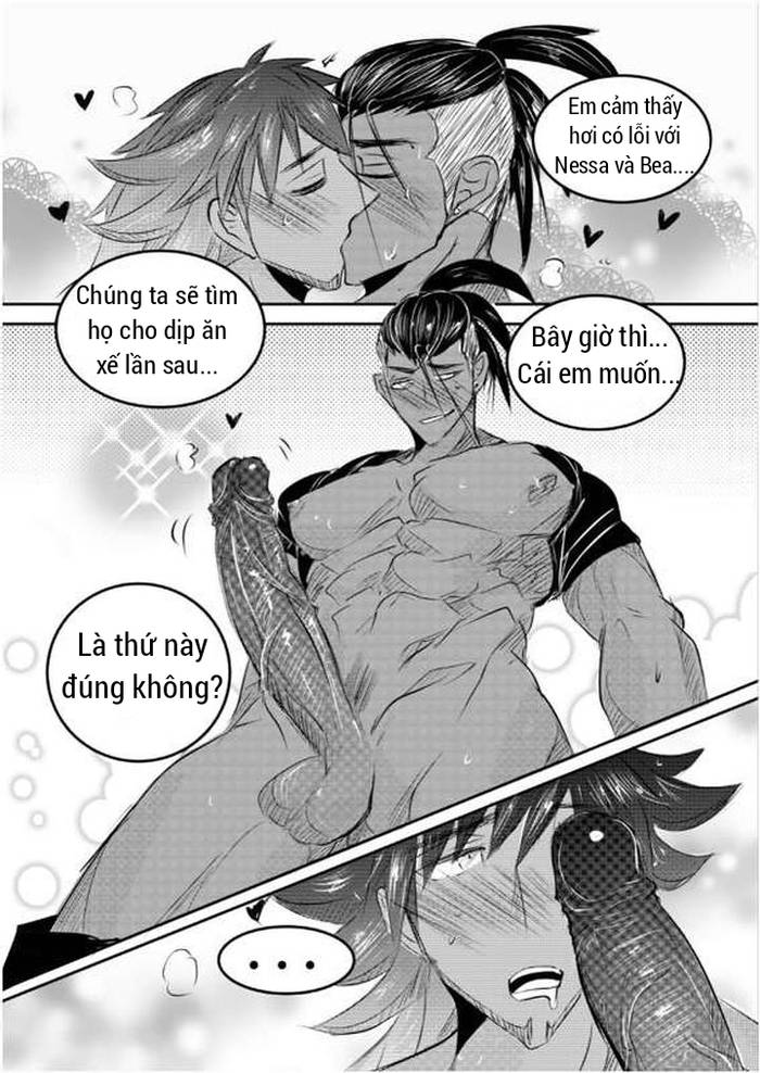 [Hai manga] Bí mật của Raihan và Leon III - Trang 11