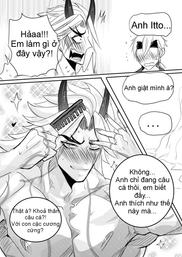 [Hai manga] Thoma & Itto Beach Chapter 1 – Genshin Impact dj  - Trang 5