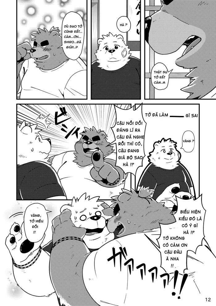 Cuộc Tình Giữa Đôi Bạn Shiro Và Kuro - Trang 12
