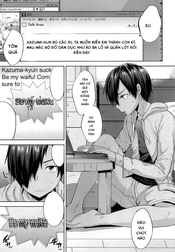 Kazuma-kun bị thôi miên thành con đĩ - Trang 4
