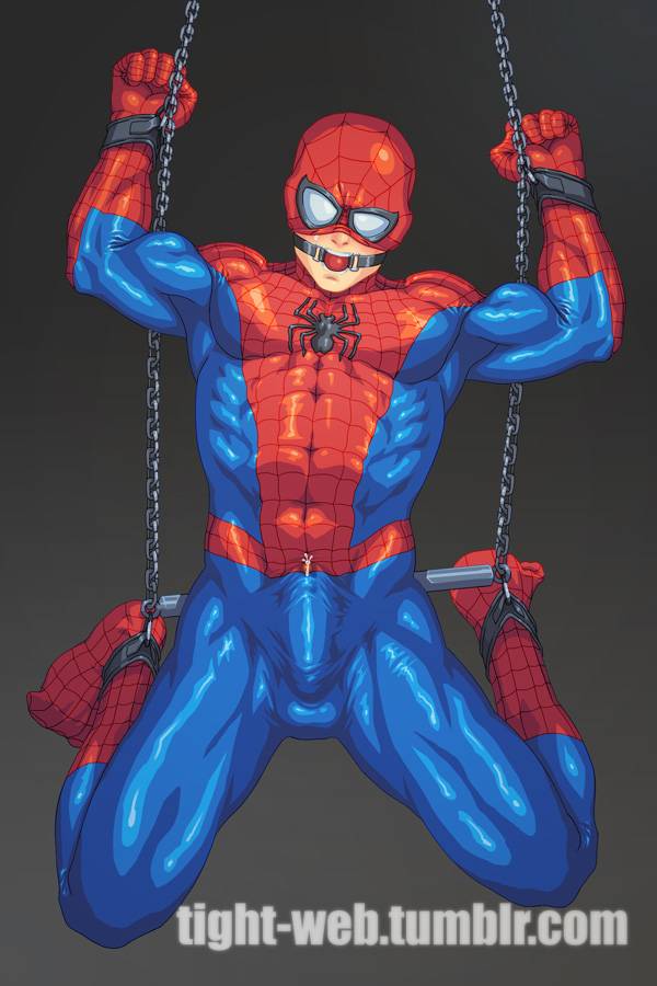Spiderman yaoi bondage - Trang 37
