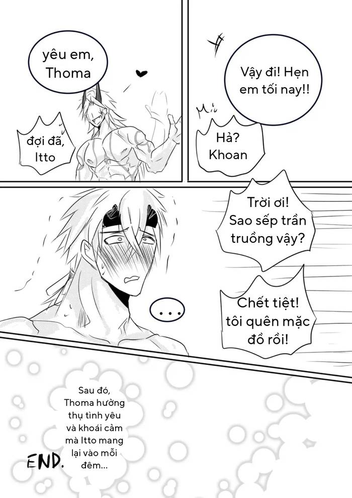 [Hai manga] Thoma & Itto Beach Chapter 1 – Genshin Impact dj  - Trang 62