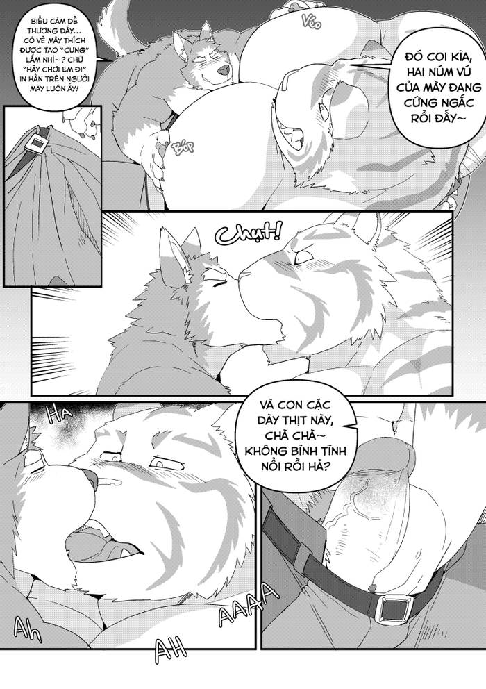 [LucusOLD] Bạn Trai Tụi Này Là Một Gã Hổ To Xác - Our Boyfriend is a Bulky Tiger [VI] - Trang 11