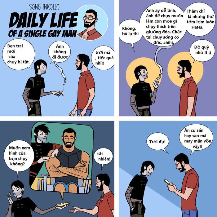 Daily life of a single gay men(dịch)2 - Trang 3